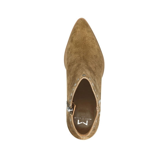 Western Chic Marc Fisher LTD Soft Suede Booties - Picture 3 of 4